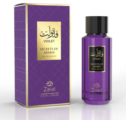 SECRET OF ARABIA VIOLET EDP - 100ML BY ZAKAT