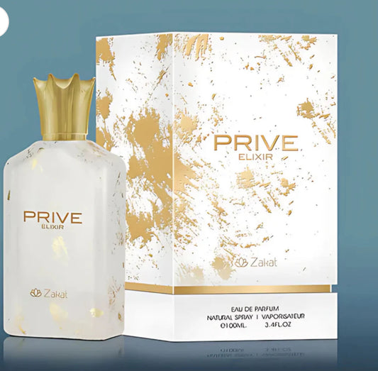 Unisex Prive Elixir By ZAKAT Eau De Parfum 3.4 FL OZ
