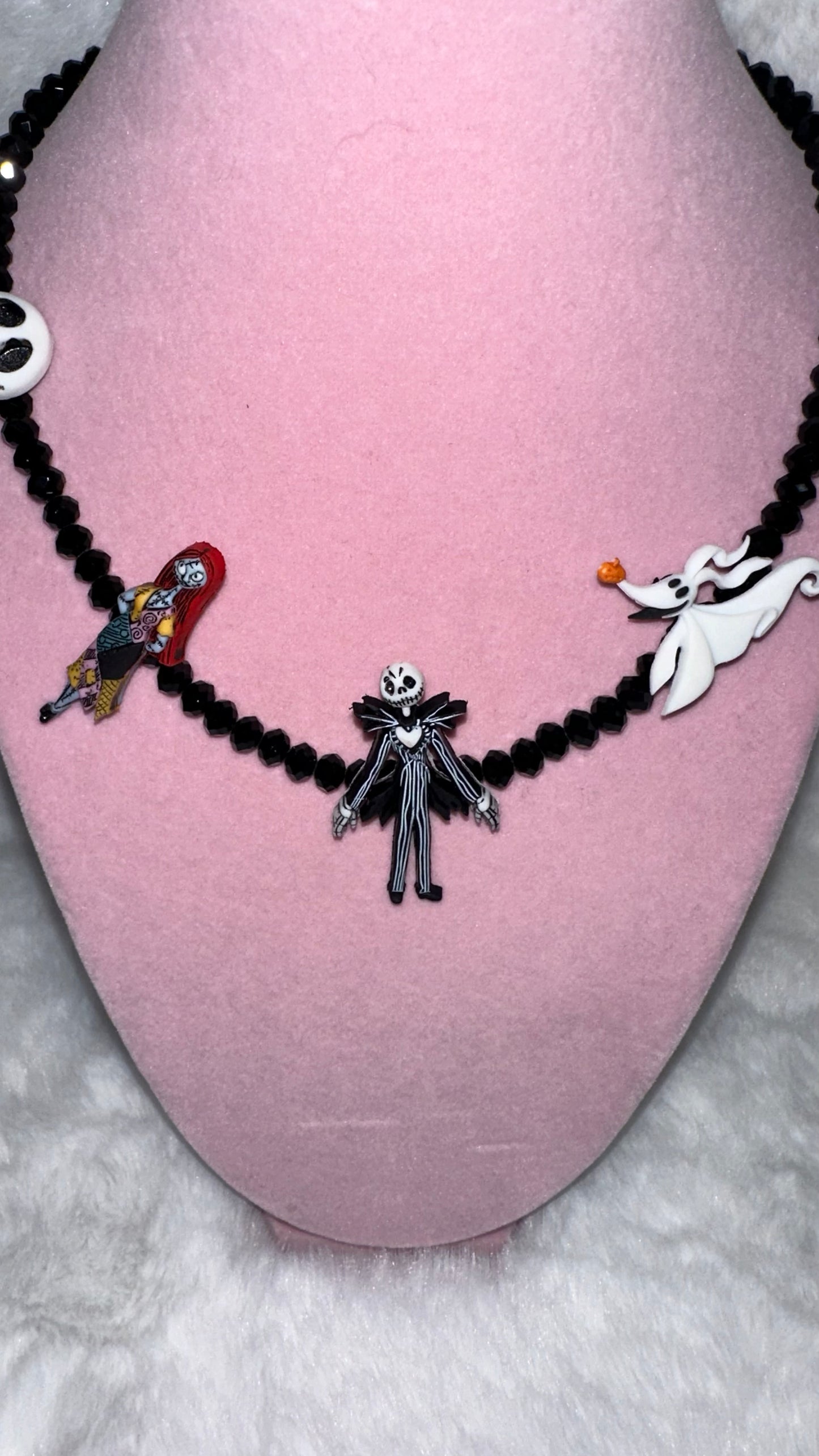 Sally and Jack nightmares before Christmas necklace