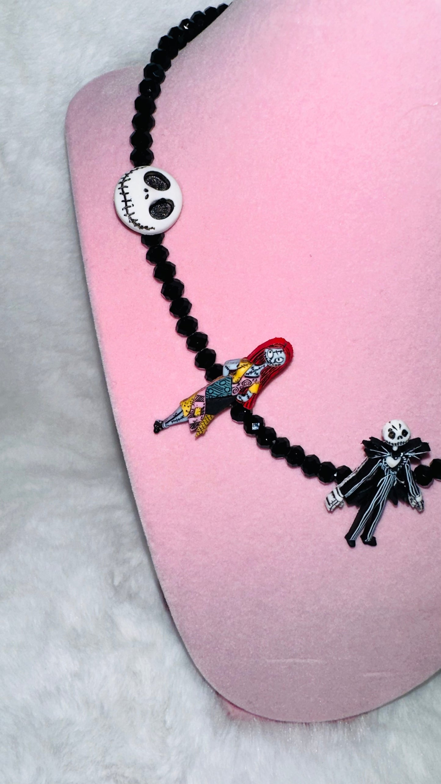 Sally and Jack nightmares before Christmas necklace
