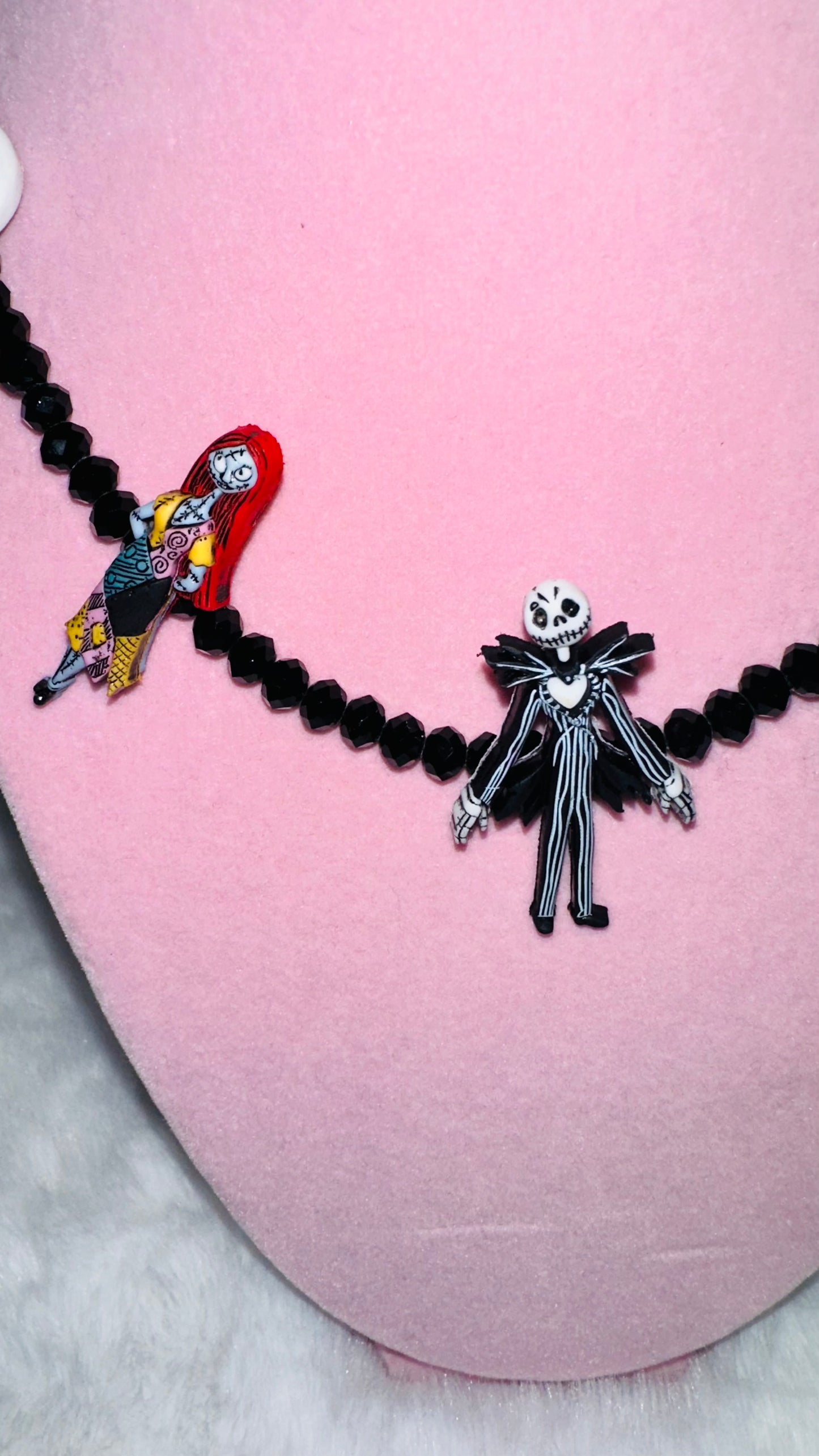Sally and Jack nightmares before Christmas necklace