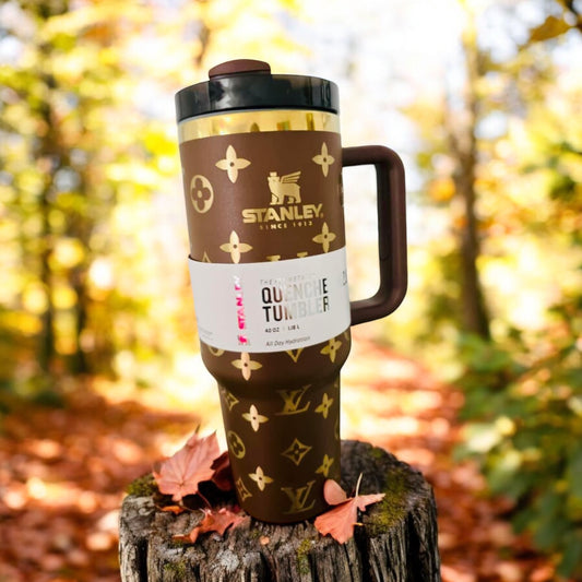 LV inspired Tumbler