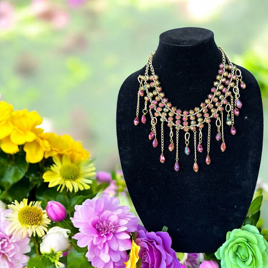 Tornasol Morado Necklace