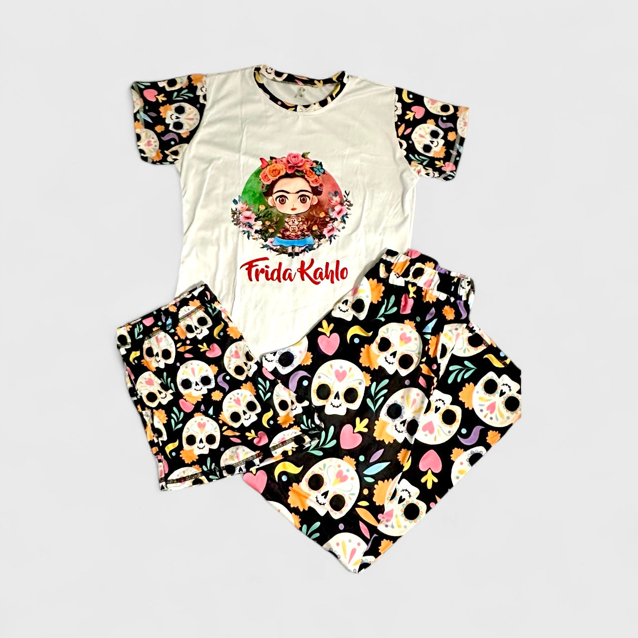 Frida and skulls Pijama