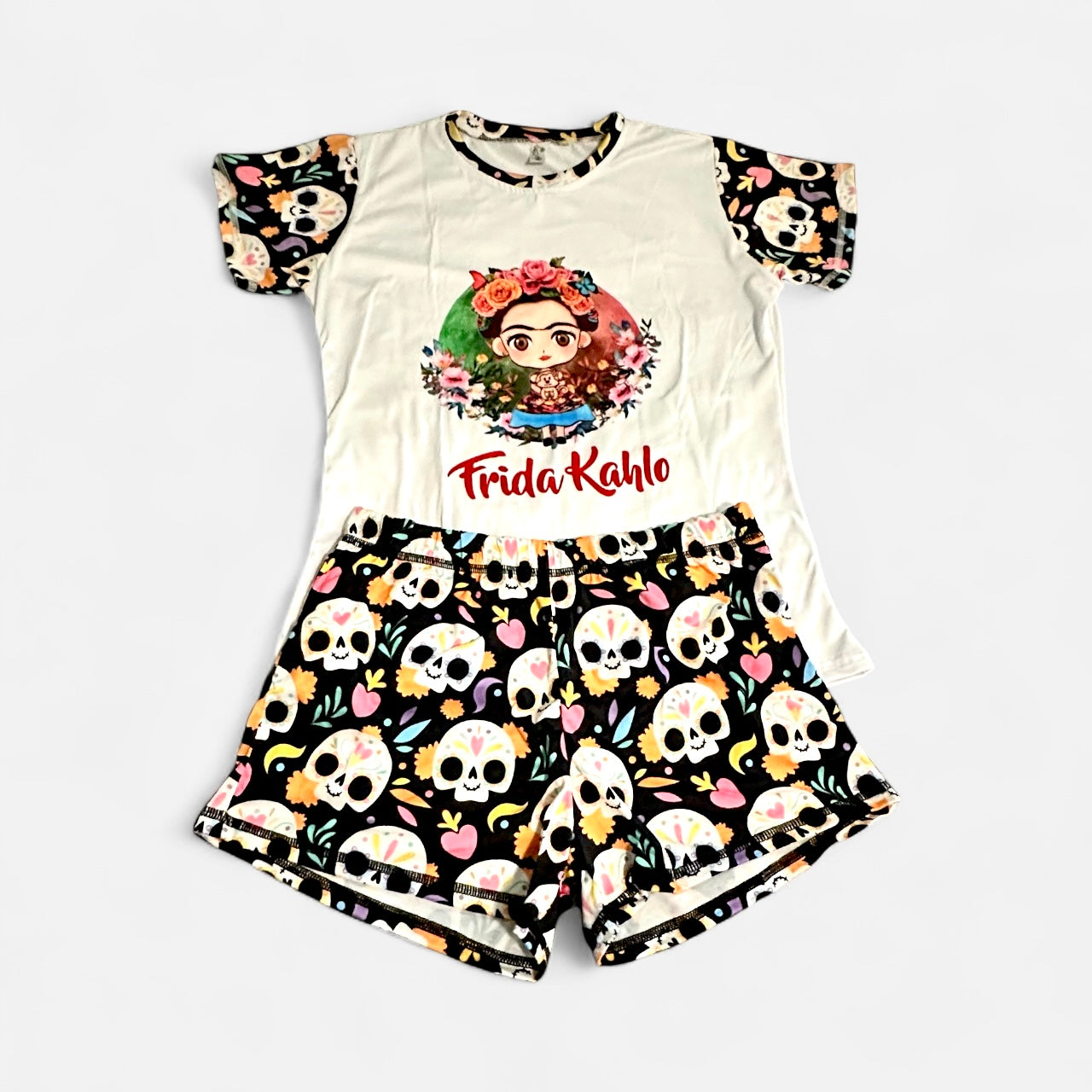 Frida and skulls Pijama