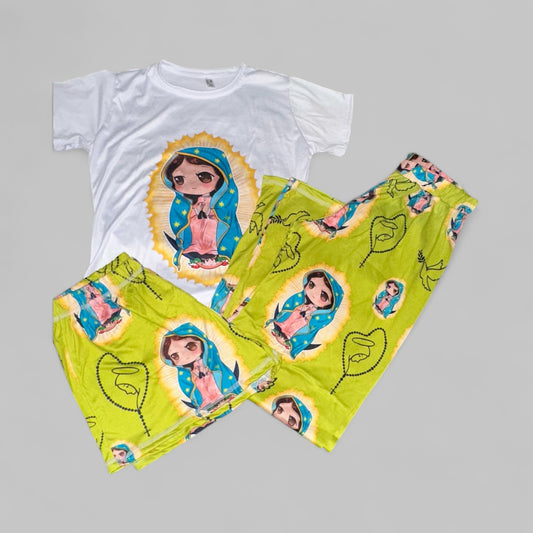 Virgencita Pijama Set
