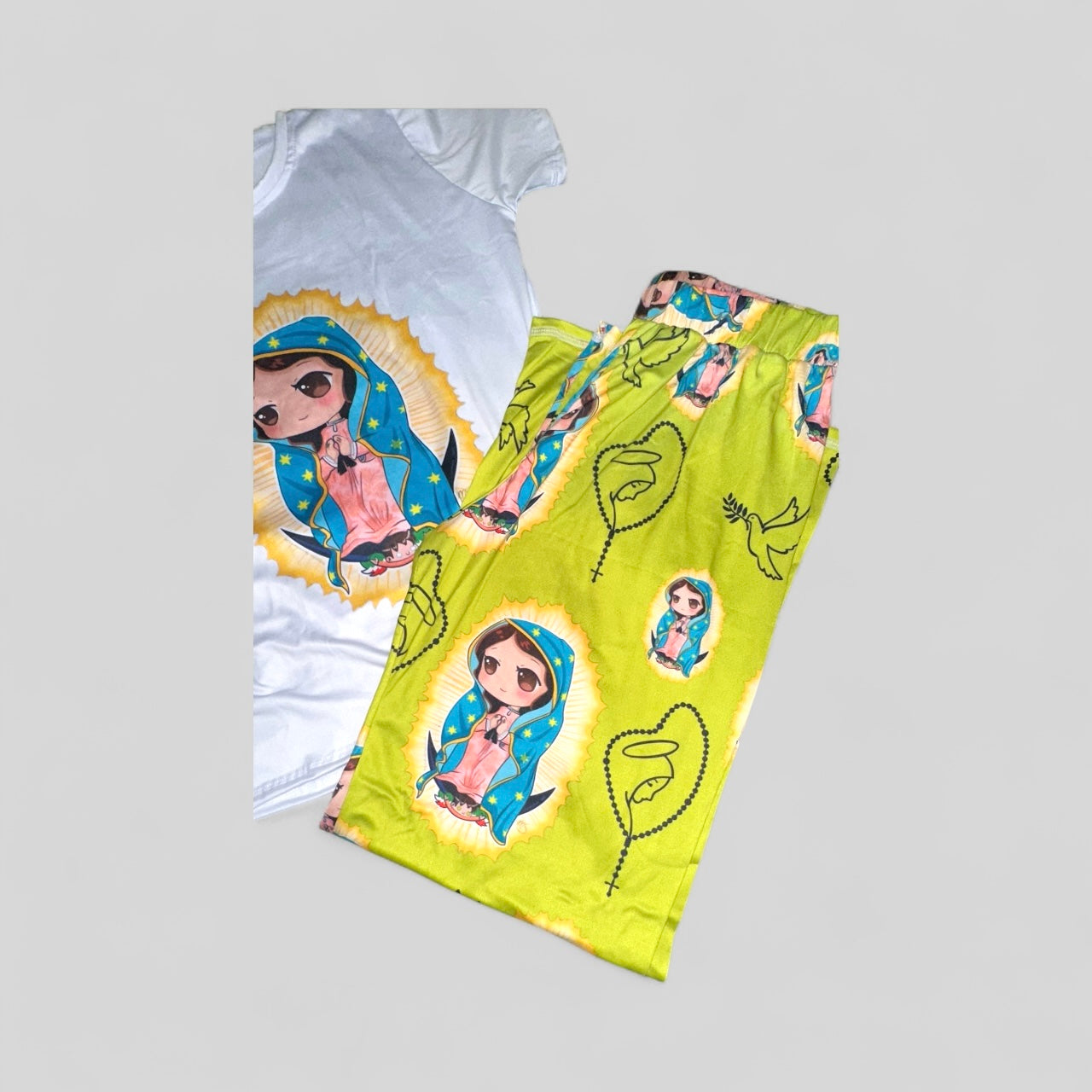 Virgencita Pijama Set